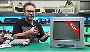 Unboxing a new old stock CRT in 2022 - Sony Trinitron KV-PG14P10 TV