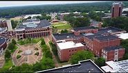 [4K] Aerial Panoramic View of The University of Memphis (UofM), TN منظر بانورامي لجامعة ممفيس