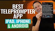 Best Teleprompter App For iPad, iPhone & Android (UPDATED!)