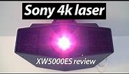 Sony VPL-XW5000 ES review: 4K LASER home theatre projector