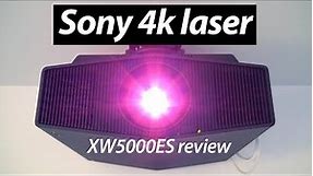 Sony VPL-XW5000 ES review: 4K LASER home theatre projector