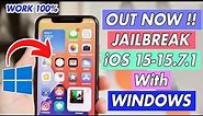 How to Jailbreak iOS 15-15.7.1 With Windows (Work 100%)
