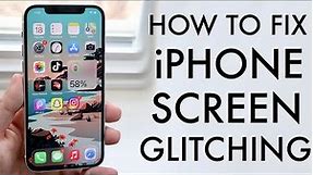 How To FIX iPhone Ghost Touches / Screen Glitching! (2021)
