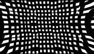 Distorted Squares Black White - Free Glitch Motion Background