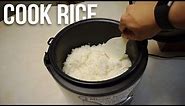 How to Cook Rice in a Rice Cooker (EASY)