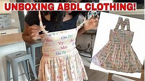ABDL CLOTHING Unboxing Fun Playful Onesies For ADULTS!