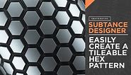 Easily Create A Tileable Hex Pattern With Substance Designer