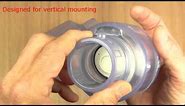 Clear PVC non return valve