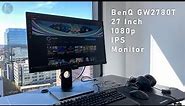 BenQ GW2780T 27 Inch 1080p IPS Monitor Unboxing and Setup