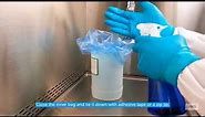 Biosafety Procedures: Double Bagging of Hazardous Biological Waste
