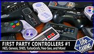 First Party Controllers #1 - NES, SNES, Genesis, TG-16, Neo Geo, and More! / MY LIFE IN GAMING