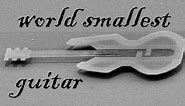 Gibson Flying V: самая маленькая гитара (наногитара) | World smallest guitar (nano guitar)