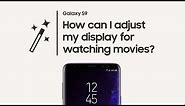 Galaxy S9: How to adjust your Display settings
