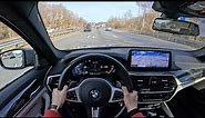 2021 BMW M550i xDrive - POV Test Drive | 0-60