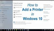 How to Add a Printer in Windows 10 | NETVN