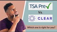 TSA Precheck vs clear, which one should you get? | TSA vs Clear vs global entry