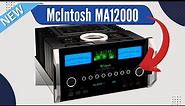 McIntosh MA12000 2-Channel Hybrid Integrated Amplifier - Quick Look India