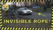 Funny Invisible Rope Prank (Original)