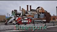 Steampunk locomotive Rutland Vermont