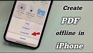 How to convert Photos to PDF in iPhone || How to make PDF file from Photos in iPhone ✔✔