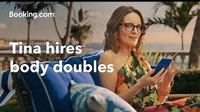 Tina Fey books whoever she wants to be | Booking.com 2024 Big Game ad