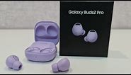 unboxing | Samsung Galaxy Buds 2 pro (purple)