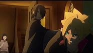 Sasuke came to Naruto's house for the first time,Boruto training Rasengan with Sasuke and Konohamaru