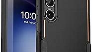 Poetic Neon Case for Samsung Galaxy S23 5G (6.2-inch) - Dual Layer, Slim, Shockproof, Anti-Fingerprint & Water Resistant - Black