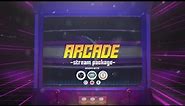 Twitch Retro Arcade Overlay Pack - 2021