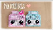 Kawaii Milk Perler Bead Crafting Tutorial