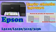 Limpiar cabezal impresora Epson L3110/L3150/3115/3156