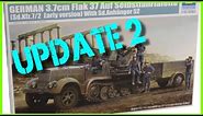 TRUMPETER 3.7 CM FLAK 37 AUF SELBSTFAHRLATETTE HALF TRACK ( update 2 )
