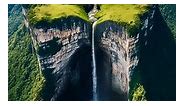Ai Generated, Cliff, Waterfall. Free Stock Video