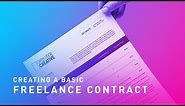 Creating A Basic Freelance Contract