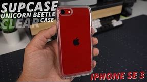 iPhone SE 2022 Supcase Unicorn Beetle Clear Case