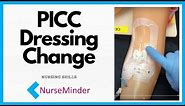 PICC Dressing Change (peripherally inserted central catheter) for Nurses