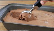 Easy Homemade Chocolate Ice Cream Recipe (Only 3-Ingredients)