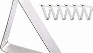 BETRIC Tablecloth Clips -12 Packs Flexible Stainless Steel Picnic Tablecloth Clips for Outdoor Tables,Picnics Marquees,Weddings,Graduation Party(Large) - Suitable for Tables up to 2.2 inches Thick