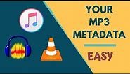 How To Add Metadata And Embedd Image In MP3 | EASY