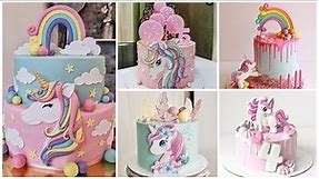 Best Unicorn Theme Birthday Cakes 2024 || Latest Unicorn Cake Designs 2024 || Unicorn Theme Cakes