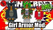 Minecraft Mods: " Girl Armor Mod 1.12.2 "