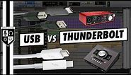 Thunderbolt vs USB Audio Interface | Which Is Best For You?