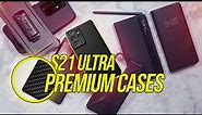 Samsung Galaxy S21 Ultra Cases Premium & Rugged OtterBox, UAG, Samsung S-pen, Olixar Leather, Pitaka