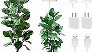 yadoker Plant Grow Light, LED Growing Light Full Spectrum for Indoor Plants,Height Adjustable, Automatic Timer, 5V Low Safe Voltage,Idea for Large Plant Light