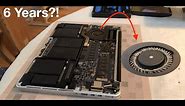 How to Clean MacBook Dust & Fan - 6 Years of Dust!