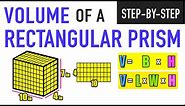 Find the Volume of a Rectangular Prism Example!