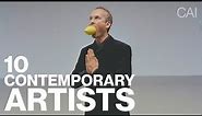 The Top 10 Contemporary Artists in 2022