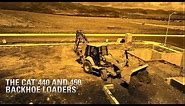 Cat® Backhoe Loader 440 and 450 Overview