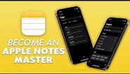 Apple Notes: Simple Yet Powerful (Tips + Tricks)