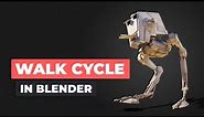 Walk Cycle Animation in Blender (Tutorial)